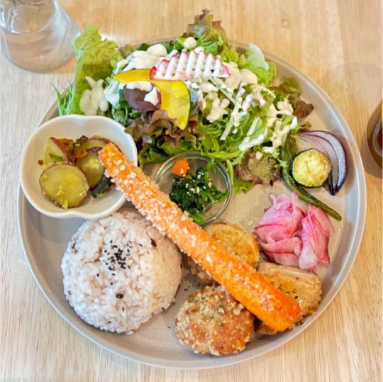 体に優しい野菜ランチ